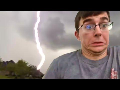 Lightning Strikes a Little Too Close. Your Daily Dose Of Internet. #Video