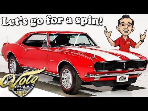 1967 Chevrolet Camaro Z28 RS for sale at Volo Auto Museum #Video
