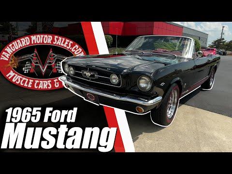 1965 Ford Mustang Convertible For Sale Vanguard Motor Sales #Video