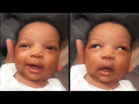 Baby Trips Out After Drinking Milk - Your Daily Dose Of Internet #Video