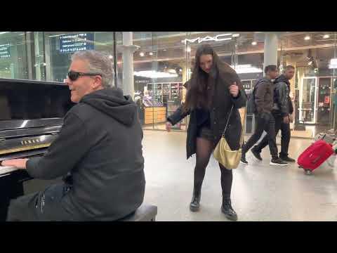 Handbag Girl Unexpectedly Does The Soft Shoe Shuffle #Video