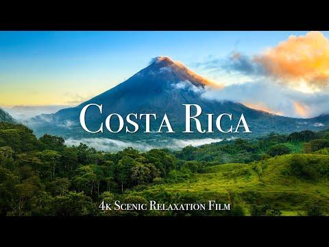 Costa Rica 4K - Scenic Relaxation Film With Calming Music #Video