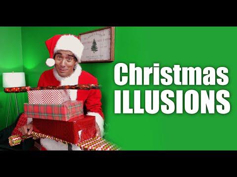 7 Surprising Christmas Illusions #Video