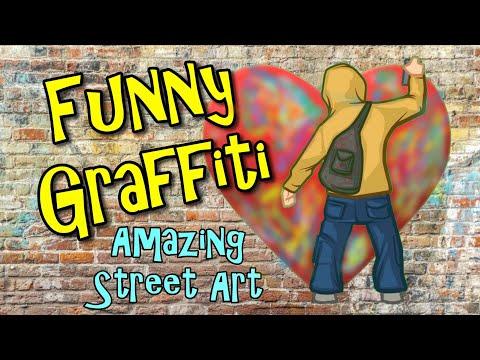 Funny Graffiti And Amazing Street Art Around The World #Video