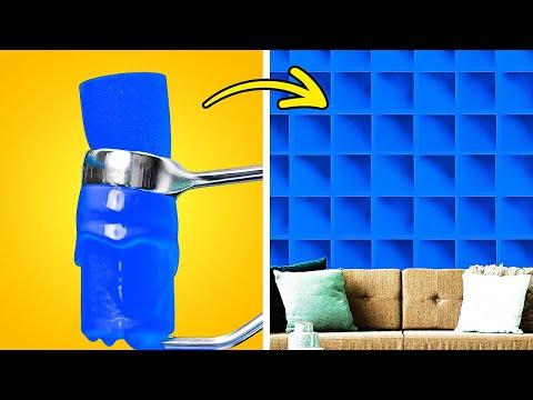 CLEVER HOUSE PAINTING TECHNIQUES FOR A BRIGHTER SPACE #video