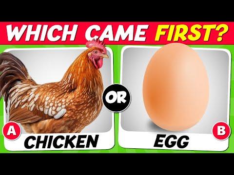Which Came First Quiz | Can You Beat This Trivia Test? #Video