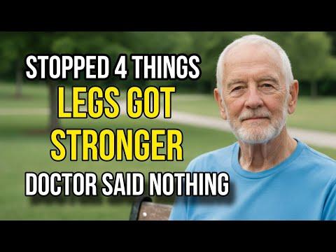 Stopped These 4 Things After 70 and My Legs Got Stronger #Video