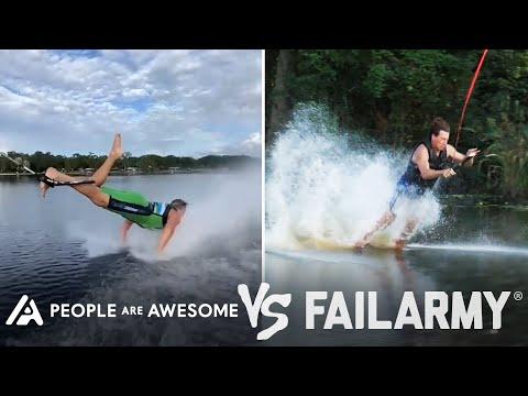 Wins Vs. Fails On The Water & More! | People Are Awesome Vs. FailArmy #Video