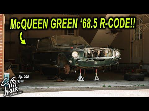 FOUND: Steve McQueen Green '68.5 R-Code Mustang! #Video