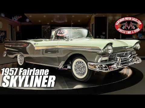 1957 Ford Fairlane 500 Galaxie Skyliner Retractable #Video