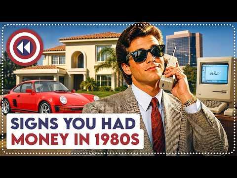 10 Things That Made You Look Rich In The 1980s #Video