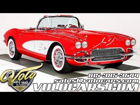 1961 Chevrolet Corvette for sale at Volo Auto Museum #Video