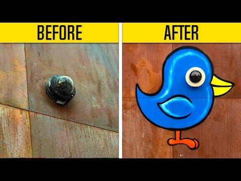 Genius Street Artist! Before & After... #Video