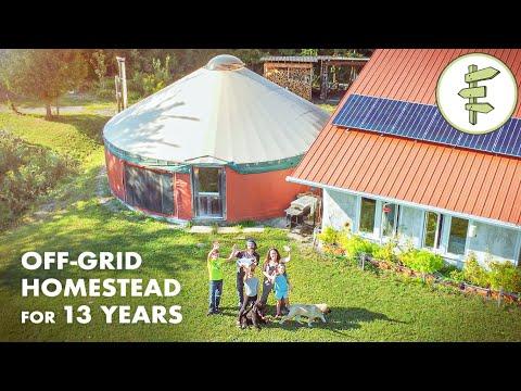 Self-Reliant Family Living Off-Grid on a Thriving Homestead for 13 Years #Video