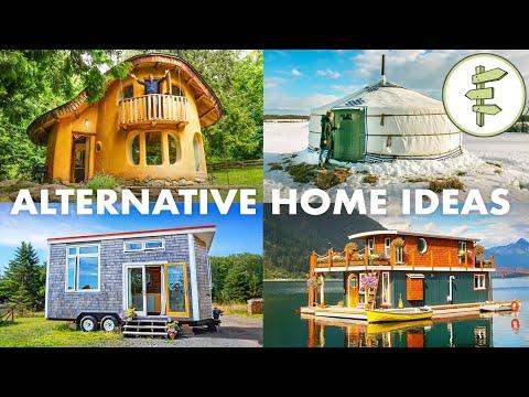 10 Great Alternative Housing Ideas PLUS Loads of Inspiring Examples, Pros & Cons and More! #Video