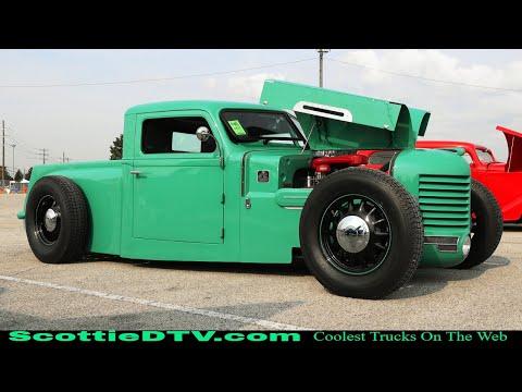 1940 Diamond T Hot Rod Pickup Truck #Video