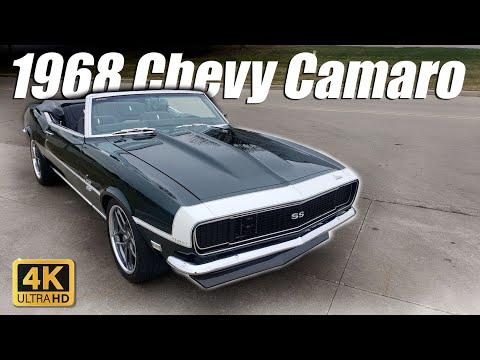 1968 Chevrolet Camaro Convertible Restomod For Sale Vanguard Motor Sales #Video