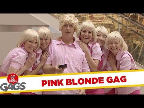 Pink Blonde Prank