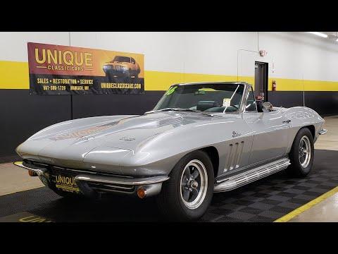 1966 Chevrolet Corvette Convertible (427) #Video