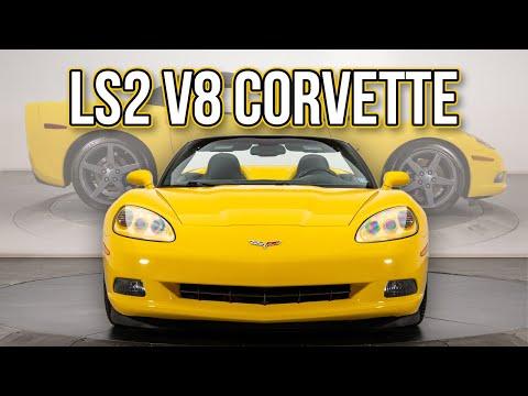 2006 C6 Corvette Convertible LS2 V8 T56 6-speed  #Video