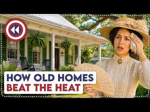 10 Old Home Features Designed To Beat Extreme Heat #Video