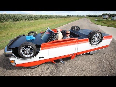 Mechanic Constructs Drivable Upside Down Truck