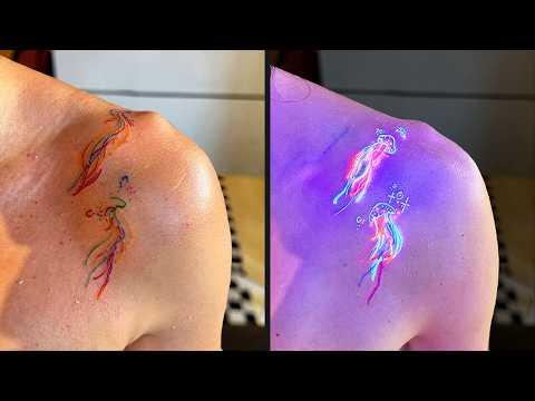 Tattoos Can Glow Now | YOUR Daily Dose of Internet #Video
