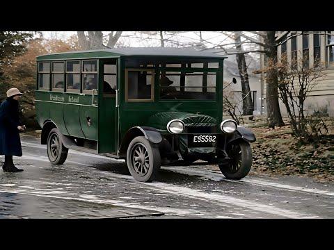 New jersey 1920s in color, Montclair [60fps, Remastered] Sound Design #Video