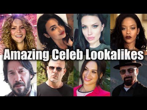 Celebrity Lookalikes, So Good, They Will Make You Look Twice #Video