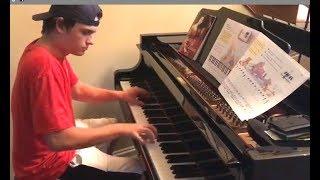 Pizza Boy Shows Up And Starts Playing Piano