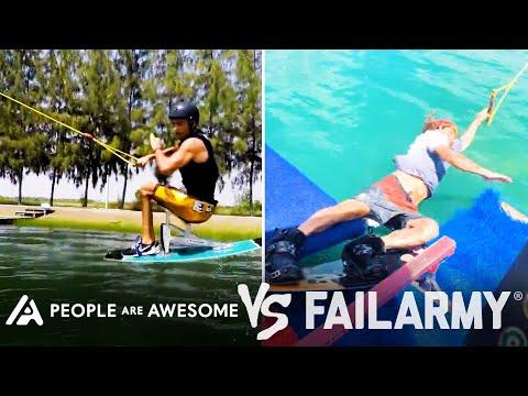 High Flying Wakeboard Wins Vs. Fails & More! | People Are Awesome Vs. FailArmy #Video