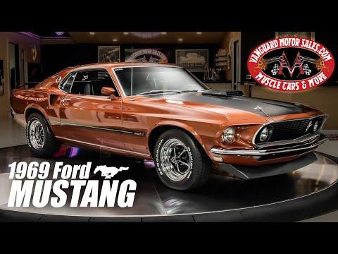 1969 Ford Mustang Mach 1 R-Code 428SCJ Drag Pack #Video
