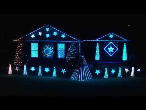 Quesse Christmas Light Show - 2023 #Video