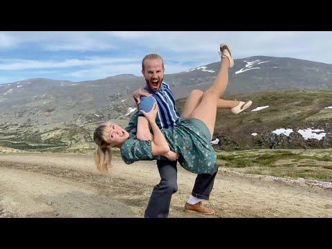 Lindy Hop Dance in the Norwegian Nature - Sondre & Tanya #Video