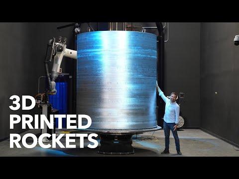 The Genius of 3D Printed Rockets #Video