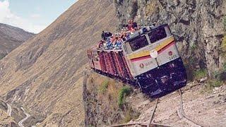 The MOST DANGEROUS and EXTREME RAILWAYS in the World!! Compilation of Incredible Train Journeys!!