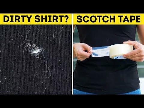 27 SIMPLE CLOTHES HACKS YOU SHOULD LEARN