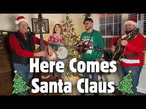 Here Comes Santa Claus - Backwoods Bluegrass Band #Video