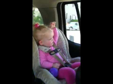 Watch Little Gracie's Moves When This Song Starts To Play!