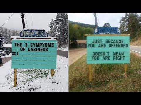 The Funniest Signs Ever, And The Puns Are Priceless #Video