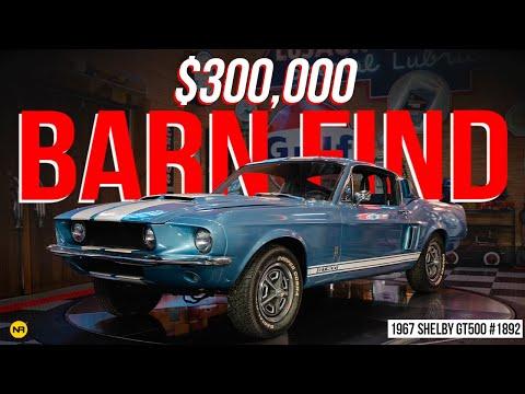 Carroll Shelby Barn Find! #Video