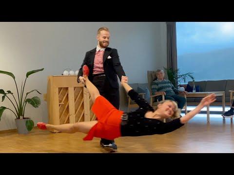 Swing Dance Slow Improv by Sondre & Tanya #Video