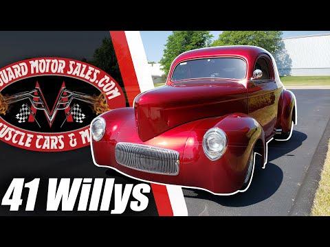 1941 Willy's Coupe For Sale Vanguard Motor Sales #Video