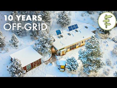 Living Off Grid in an Earthship-Style Passive Solar Home for 10 Years + Full Tour #Video