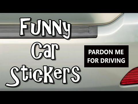 Funny Car Stickers Circumstance #Video