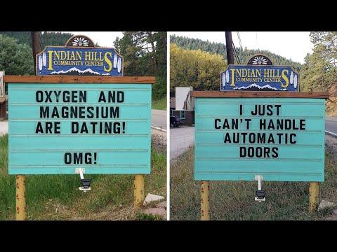 Someone In Colorado Is Putting Out The Funniest Signs! #Video