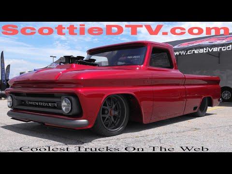 1965 Chevrolet C10 Street Truck 572 BB Creative Rod and Kustom #Video