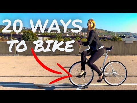 20 Ways to Bike - try not to laugh #Video