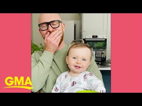 Baby says Mama in the most hilariously demonic way #Video