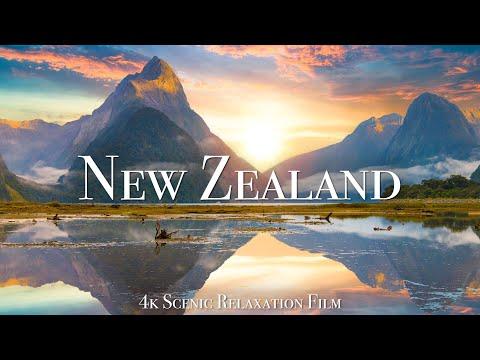 New Zealand 4K - Scenic Relaxation Film With Calming Music #Video